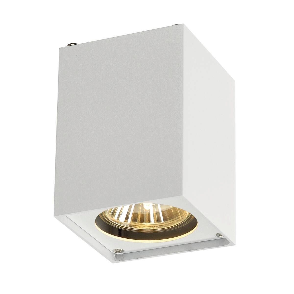 ALTRA DICE, Deckenleuchte, QPAR51, eckig, weiß, max. 35W
