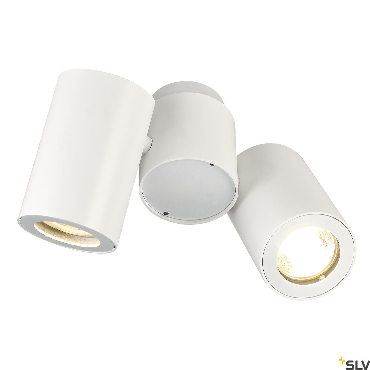ENOLA B, Wand- Deckenleuchte, zweiflammig, QPAR51, weiß, max. 100 W 2