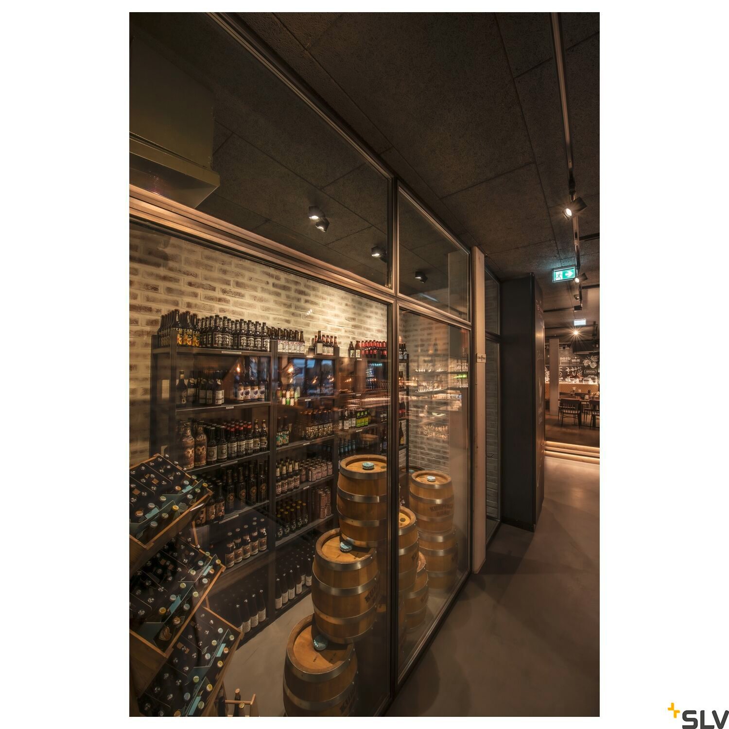 ALTRA DICE,  Wand- und Deckenaufbauleuchte, double, QPAR51, schwarz 5