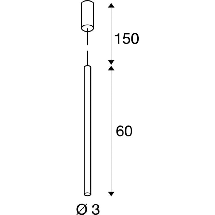 HELIA 30, Pendelleuchte, LED, 3000K, rund, weiß, 7,5W 4