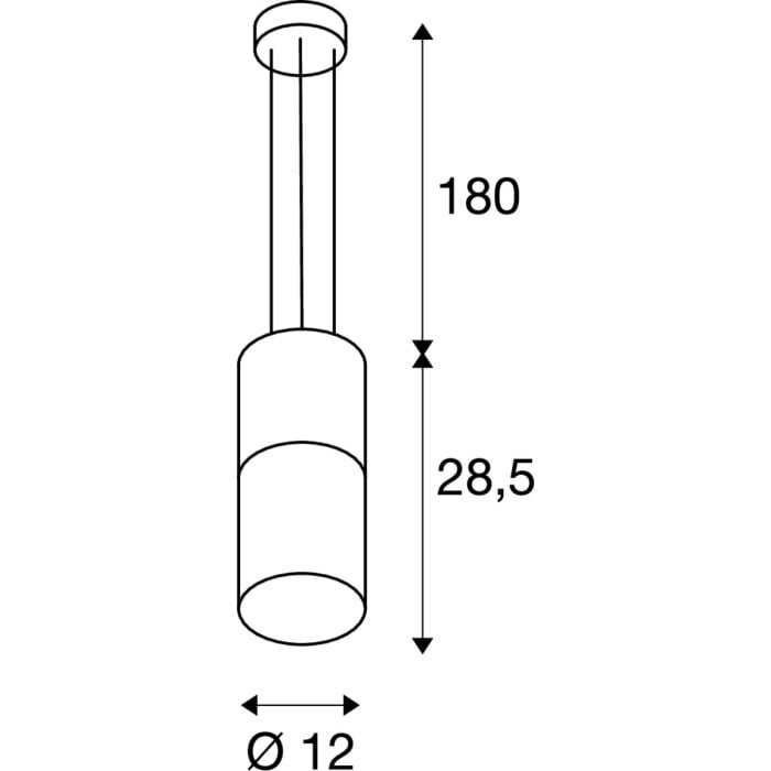 LISENNE, Pendelleuchte, TC-(D,H,T,Q)SE, steingrau, max. 23W 6