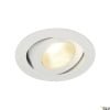 CONTONE®, Einbauleuchte, LED, 2000-3000K, rund, weiß, schwenkbar, 13W, inkl. Blattfedern 8