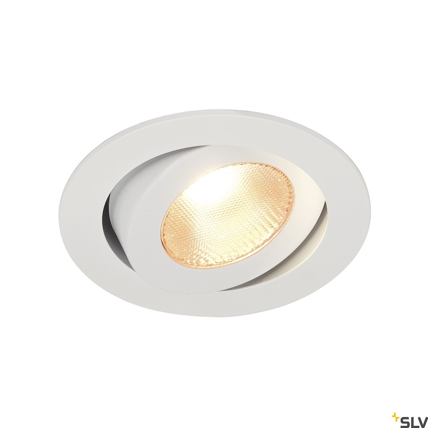 CONTONE®, Einbauleuchte, LED, 2000-3000K, rund, weiß, schwenkbar, 13W, inkl. Blattfedern 3
