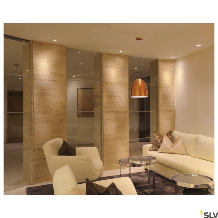 CONTONE®, Einbauleuchte, LED, 2000-3000K, rund, weiß, schwenkbar, 13W, inkl. Blattfedern 5