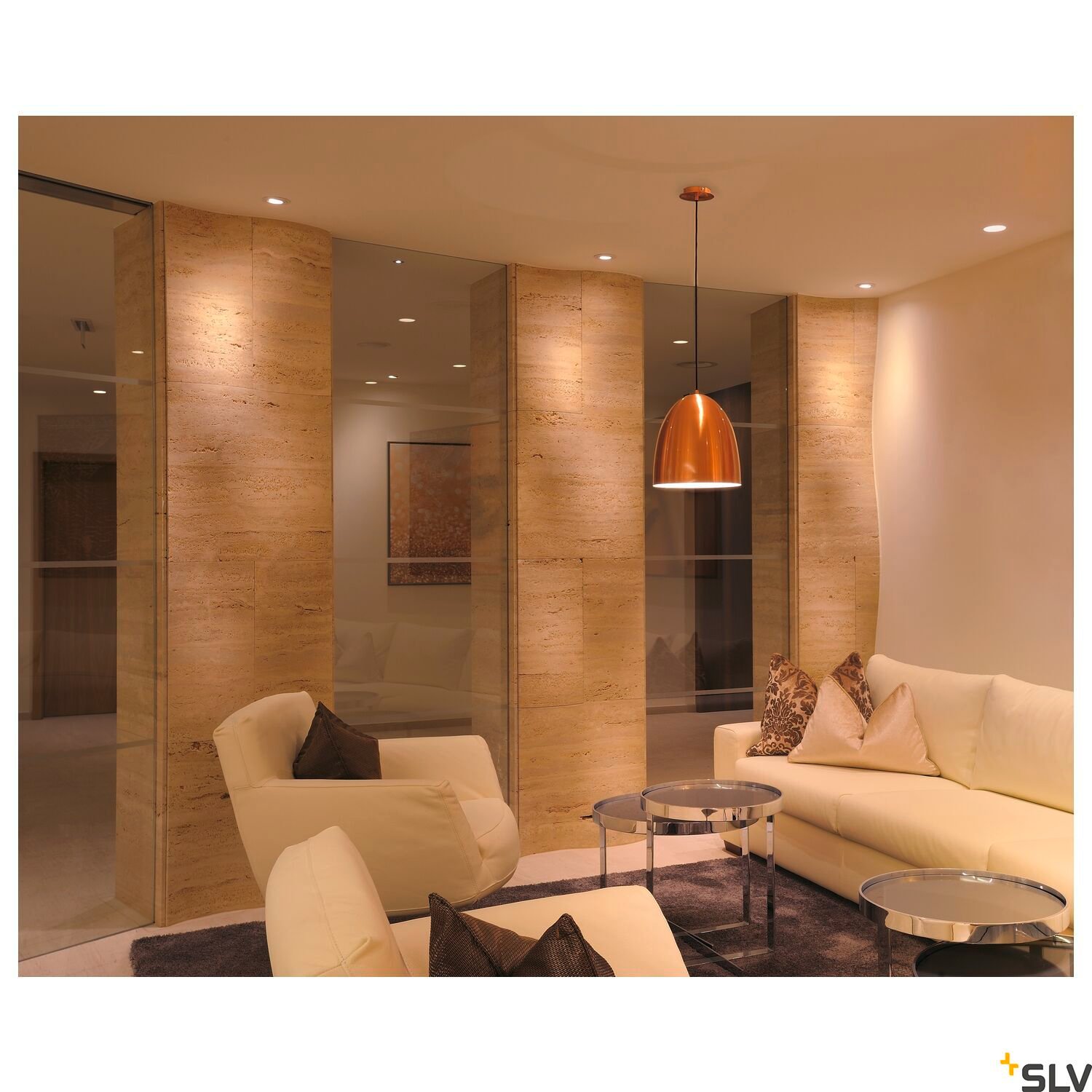 CONTONE®, Einbauleuchte, LED, 2000-3000K, rund, weiß, schwenkbar, 13W, inkl. Blattfedern 5