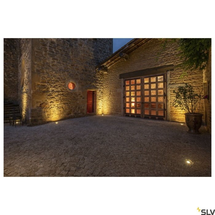 ROCCI,  Bodeneinbauleuchte, LED, 3000K, IP67, rund, edelstahl 316, max. 6W 2