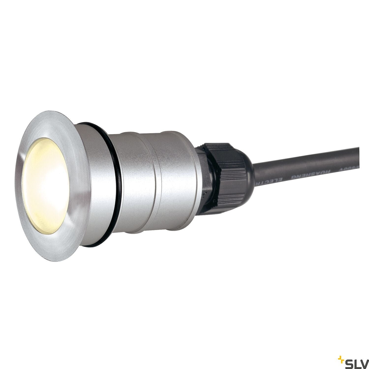 POWER TRAIL-LITE®,  Bodeneinbauleuchte, LED, 3000K, IP67, rund, edelstahl 316