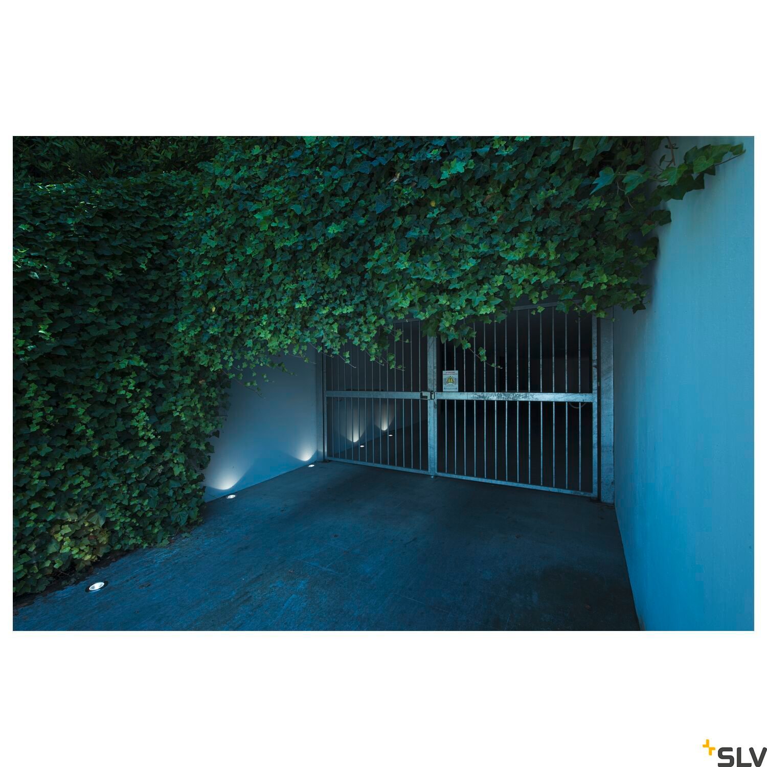 DASAR® 115,  Bodeneinbaustrahler, QPAR51, IP67, rund, edelstahl 316, max. 35W Edelstahl 5