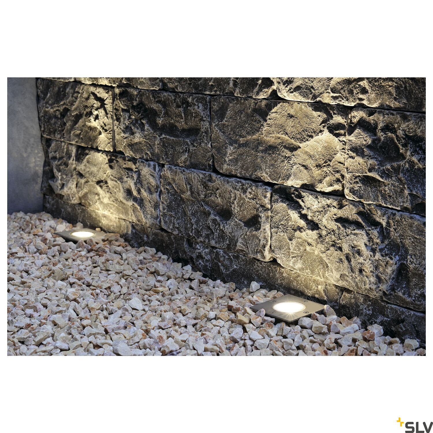 DASAR® 80,  Bodeneinbaustrahler, QPAR51, IP67, eckig, edelstahl 316, max. 35W quadratisch 2