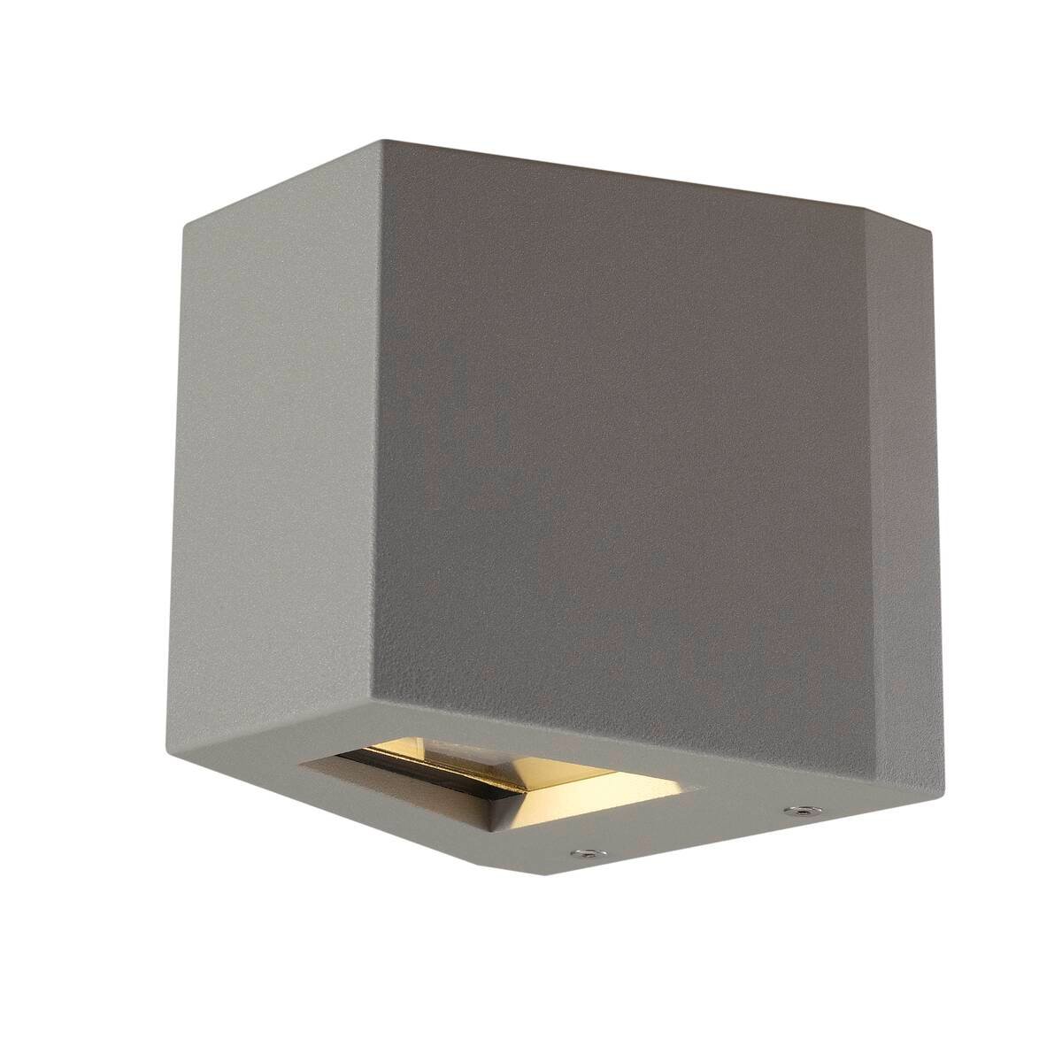 OUT-BEAM,  Wandleuchte, LED, 3000K, Beam up/Flood down, silbergrau, IP44 3