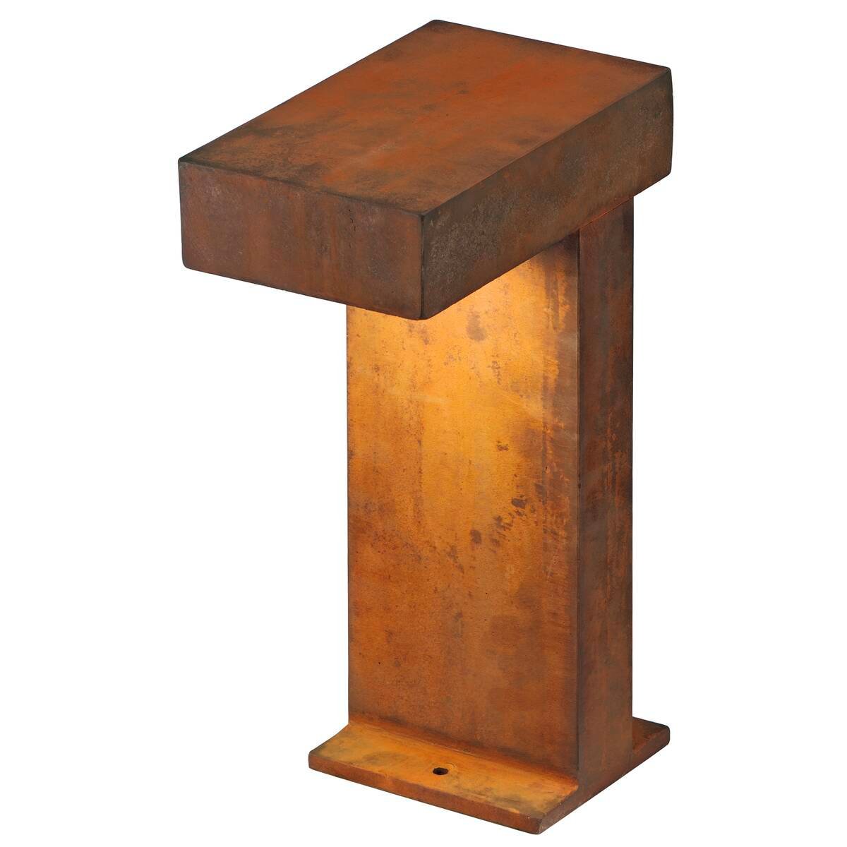 RUSTY PATHLIGHT,  Standleuchte, Energiesparleuchte GX53, IP44, stahl gerostet, max. 9W 2