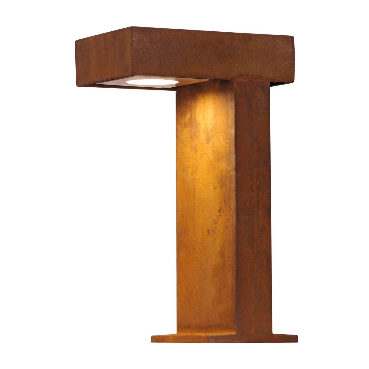 RUSTY PATHLIGHT,  Standleuchte, Energiesparleuchte GX53, IP44, stahl gerostet, max. 9W 3