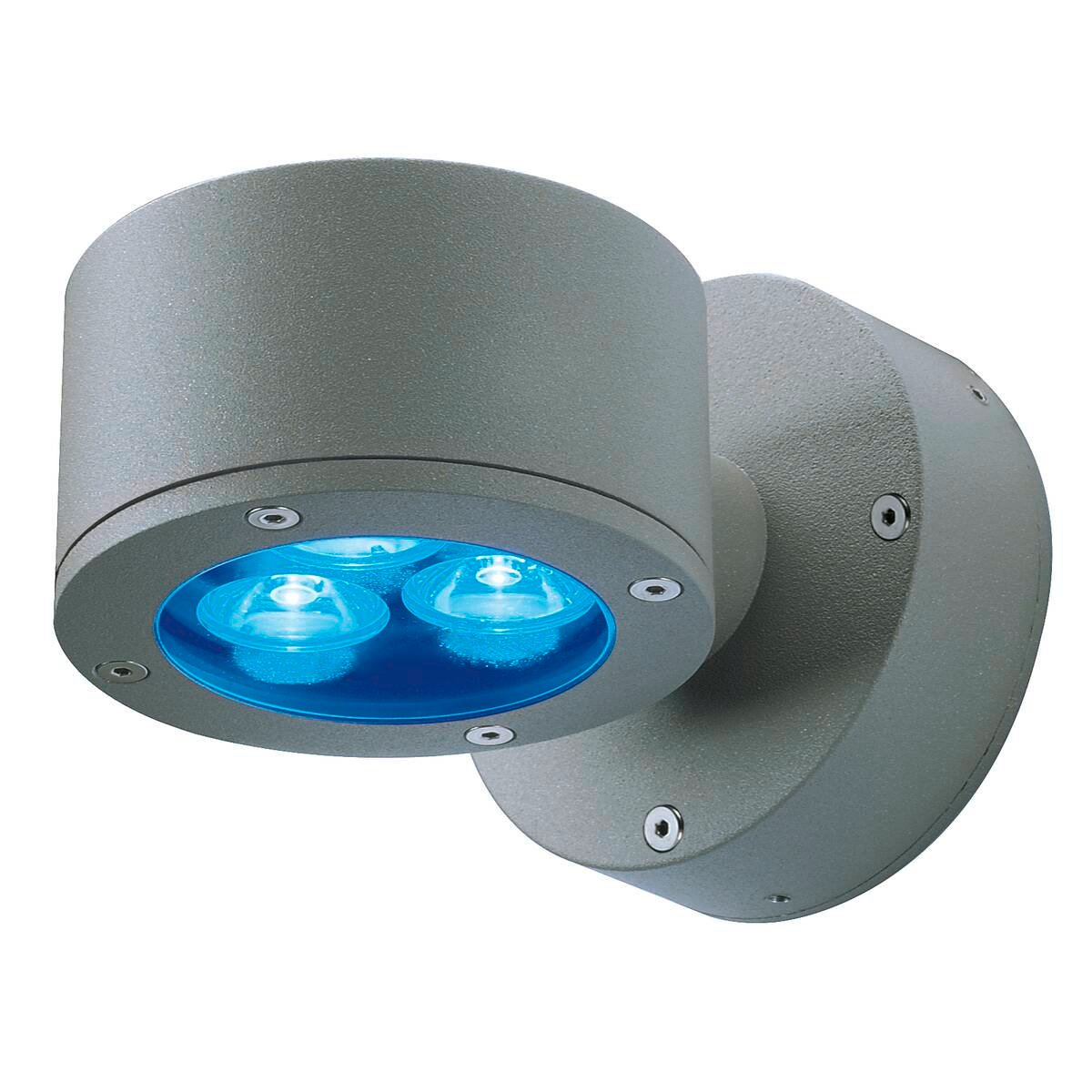 SITRA,  Wandleuchte, einflammig, TCR-TSE, IP44, anthrazit, max. 9W 3