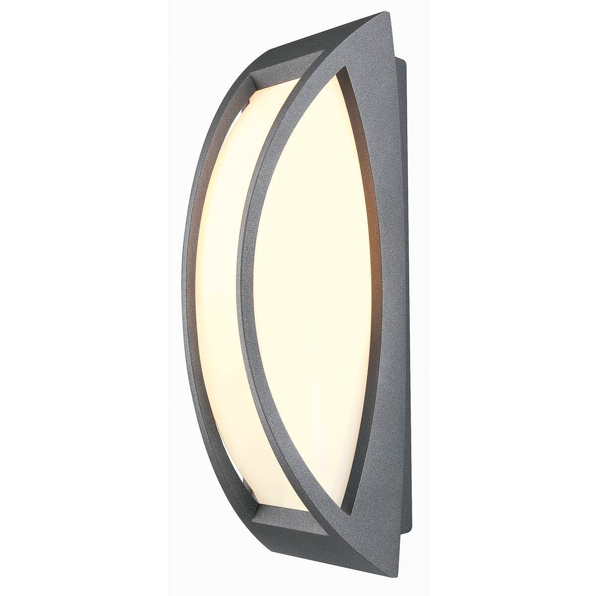 MERIDIAN 2,  Wand- und Deckenleuchte,  IP54, anthrazit, max. 25W