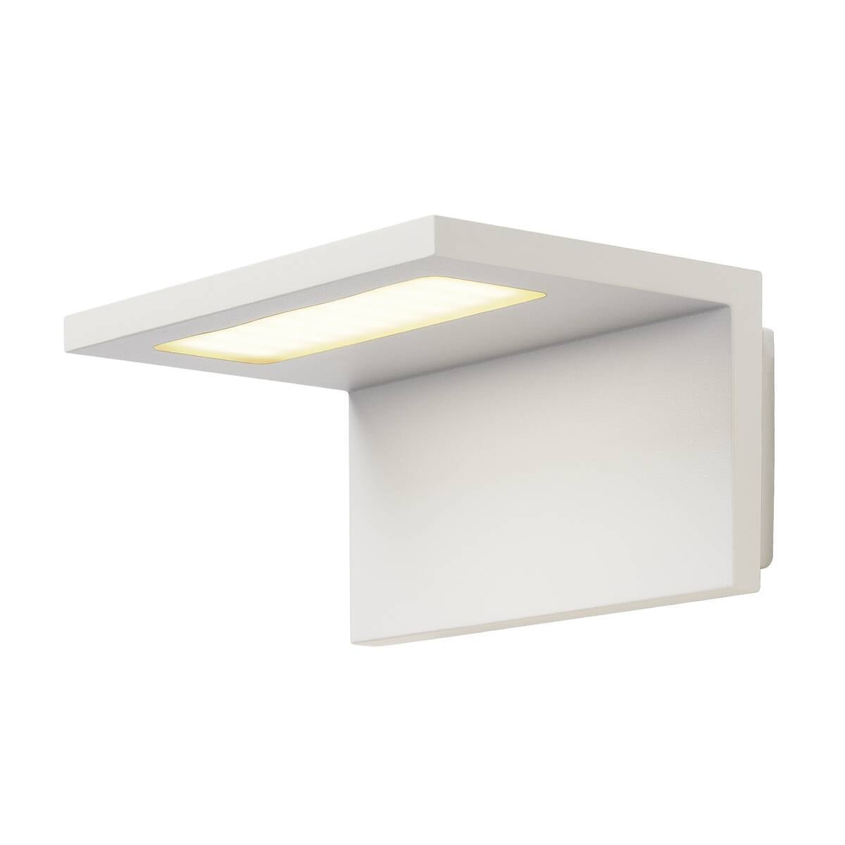 ANGOLUX WALL,  Wandleuchte, LED, 3000K, IP44, weiß, 36 SMD LED, max. 7,51W