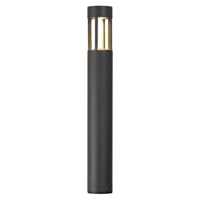SLOTS 65,  Standleuchte, LED, 3000K, rund, anthrazit, Ø/H 9/66,5 cm, 6,3W