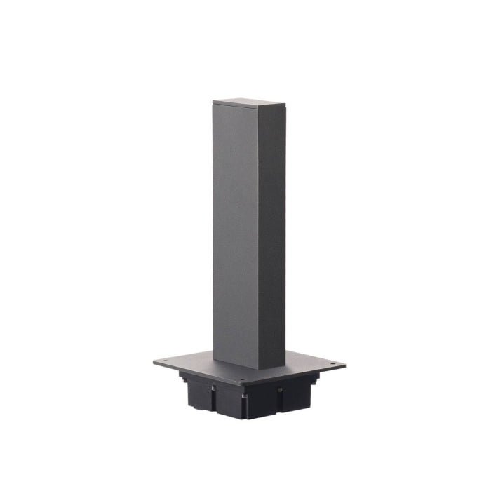 H-POL, Wege- und Standleuchte, einflammig, LED, 3000K, anthrazit, L/B/H 16,5/16,5/36 cm 3