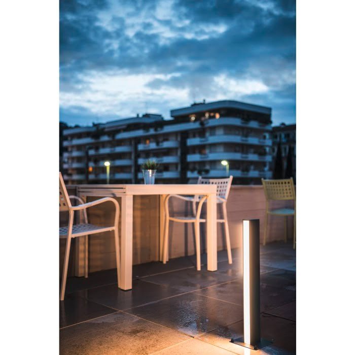 H-POL, Wege- und Standleuchte, einflammig, LED, 3000K, anthrazit, L/B/H 16,5/16,5/66 cm 2