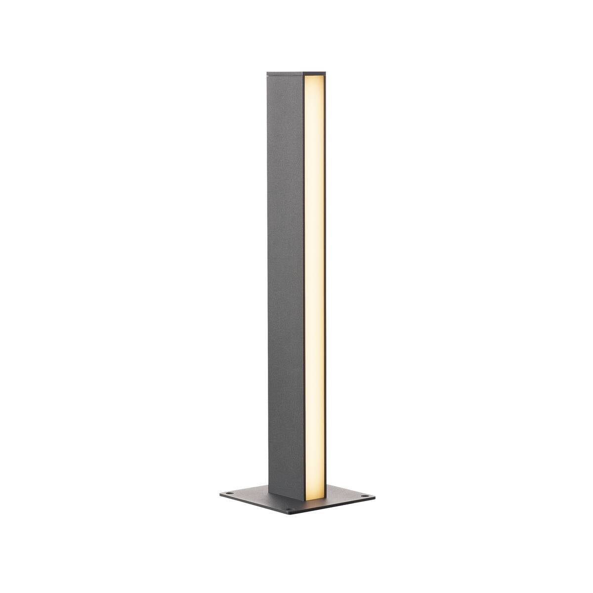H-POL, Wege- und Standleuchte, zweiflammig, LED, 3000K, anthrazit, L/B/H 16,5/16,5/66 cm