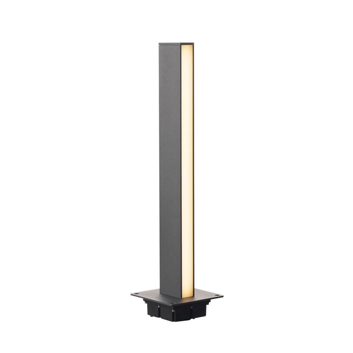 H-POL, Wege- und Standleuchte, zweiflammig, LED, 3000K, anthrazit, L/B/H 16,5/16,5/66 cm 2