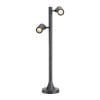 HELIA,  Standleuchte, zweiflammig, LED, 3000, IP55K, anthrazit, 16W, optional Spiessleuchte 5