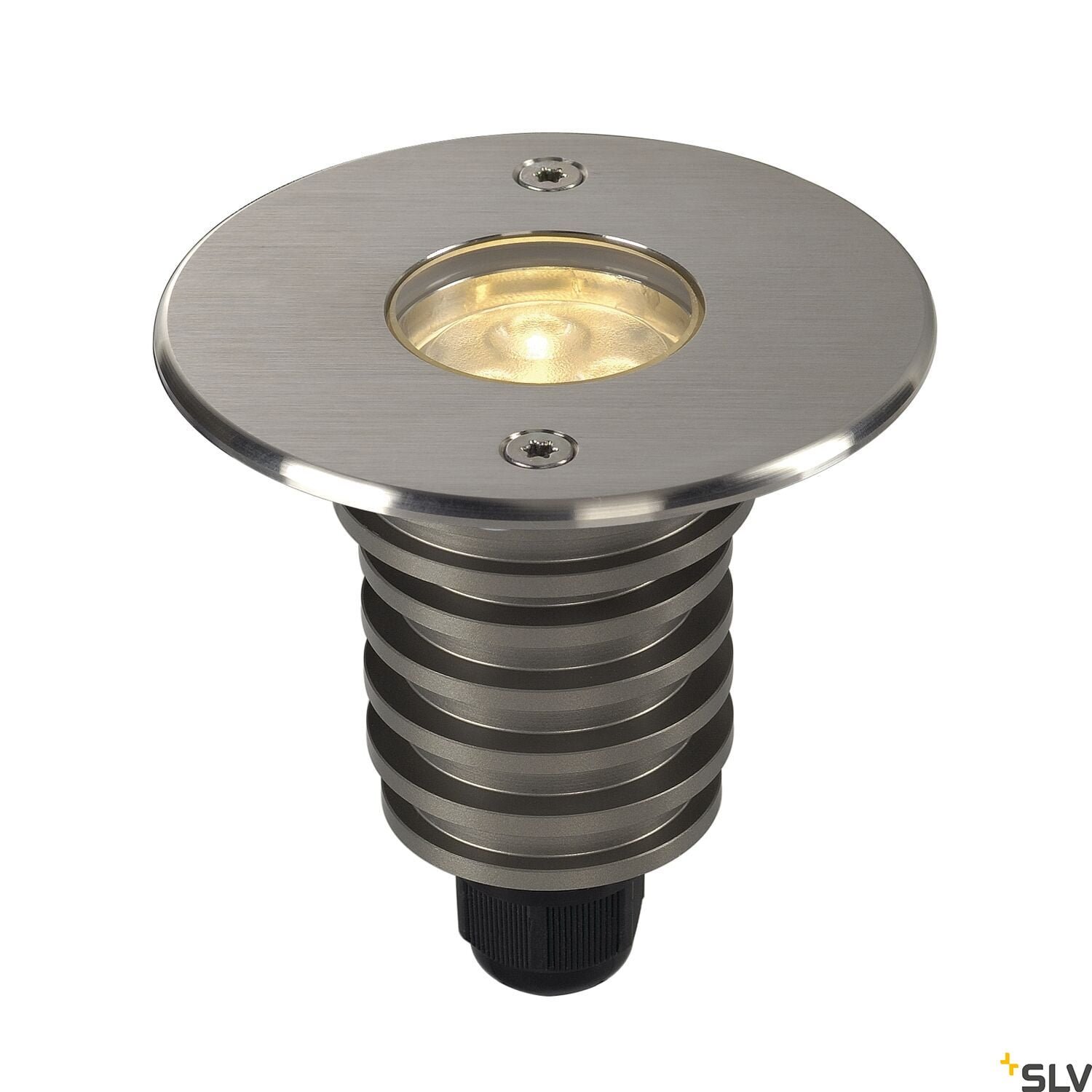 DASAR® 920, HV  LED Bodeneinbauleuchte, LED, 3000K, IP67, rund, Blende edelstahl gebürstet, 230V, 5,6W