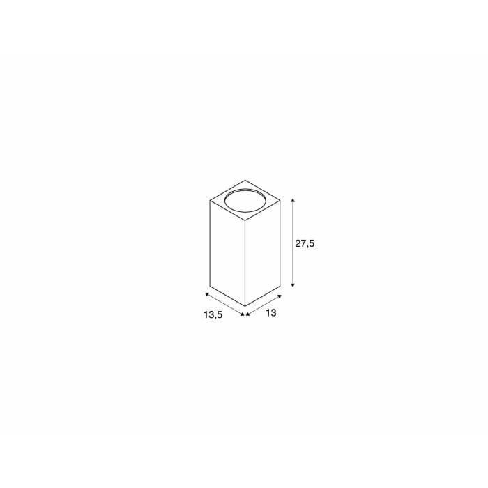 BIG THEO WALL,  Wandleuchte, zweiflammig, LED, 3000K, Flood up/down, anthrazit 3