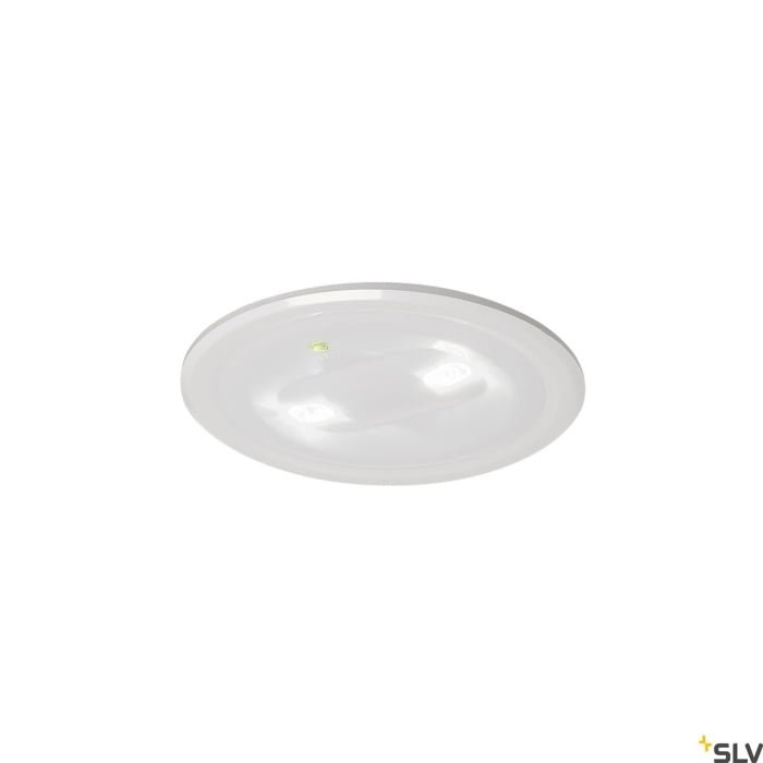 P-LIGHT, Einbauleuchte, LED, 6000K, rund, weiß, 5W 2