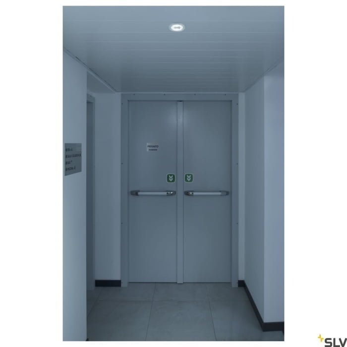 P-LIGHT, Einbauleuchte, LED, 6000K, rund, weiß, 5W 4