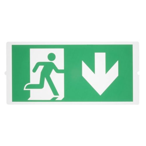 PIKTOGRAMMFOLIE, für P-LIGHT Notausgangsleuchte,
