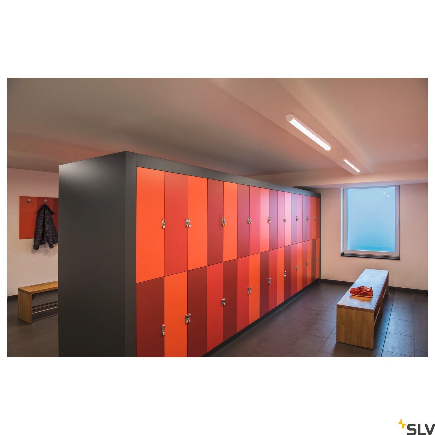 BENA 120, Wand- und Deckenleuchte, LED, 4000K, weiß, L/B/H 120/6,5/7,4 cm 4