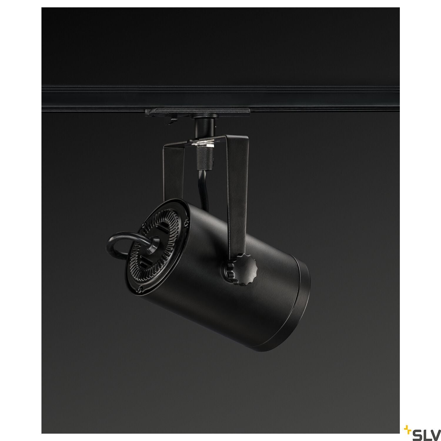 EURO SPOT TRACK SPOT, schwarz, QPAR51 25W, inkl. 1P.-Adapter 2