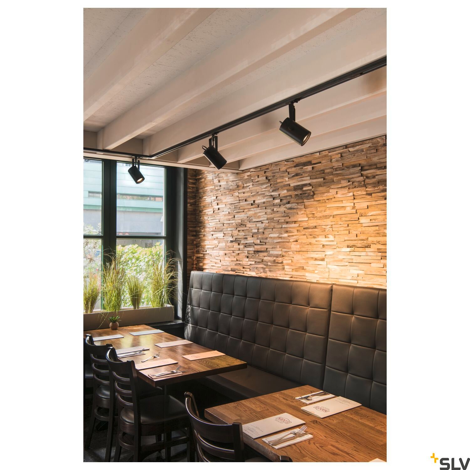 EURO SPOT TRACK SPOT, schwarz, QPAR51 25W, inkl. 1P.-Adapter 4