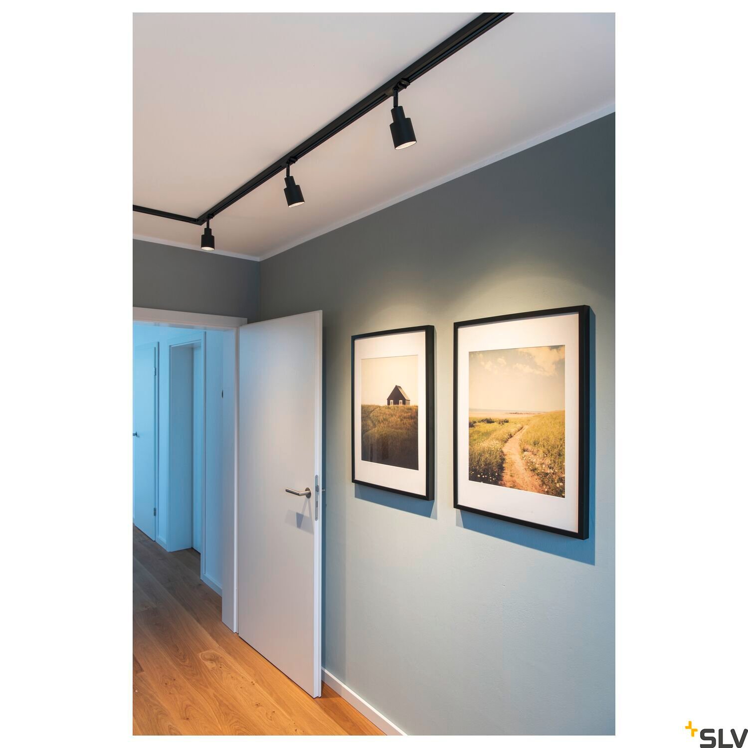 PURI TRACK, QPAR51 Glas, schwarz 50W, inkl. 1P.-Adapter 5