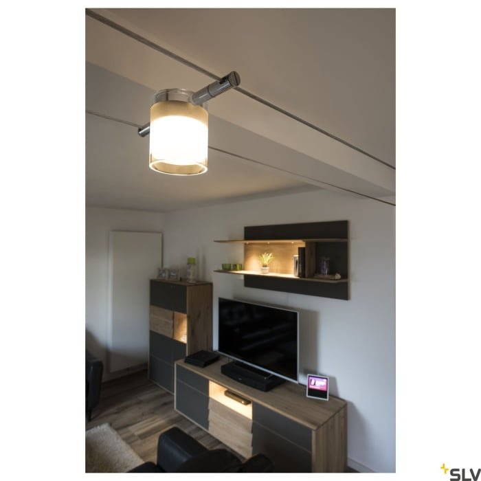 COMET LED Strahler, Niedervolt-Seilsystem, 2700K, chrom 4