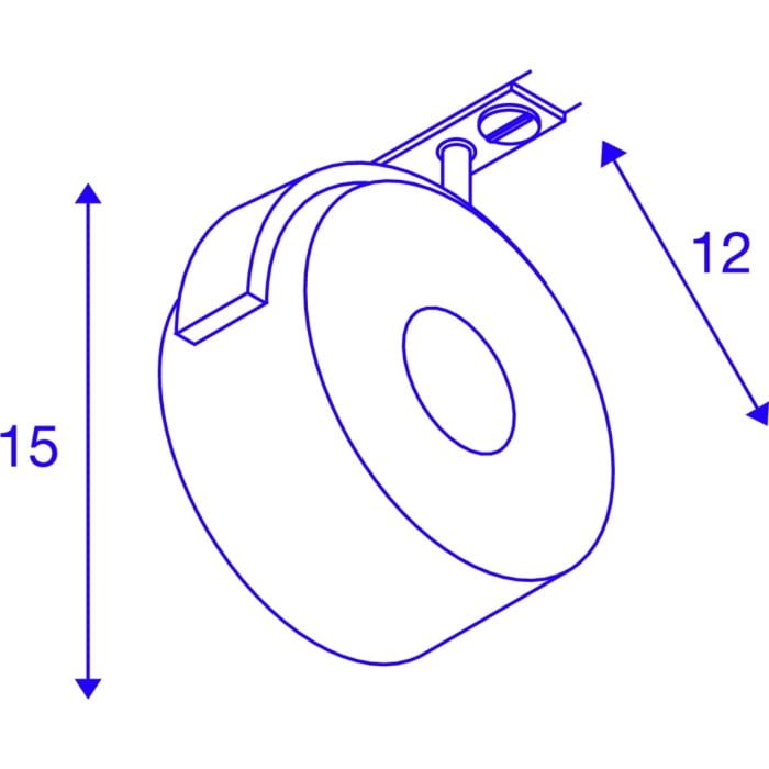 KALU TRACK, Indoor LED 1 Phasen System Leuchte, schwarz, 3000K inklusive 1 Phasen-Adapter 5
