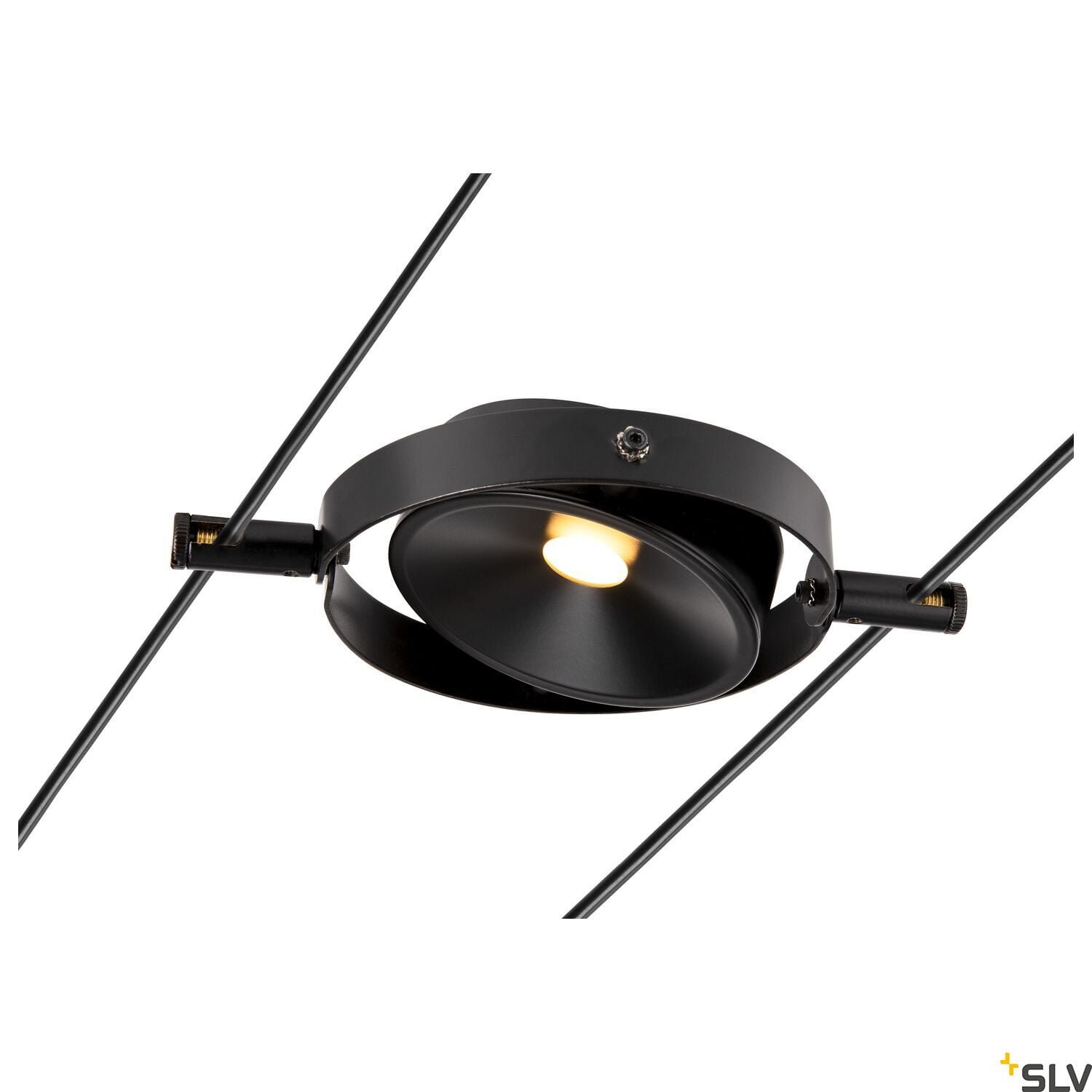 DURNO, Seilleuchte für TENSEO Niedervolt-Seilsystem, 2700K, schwarz 3