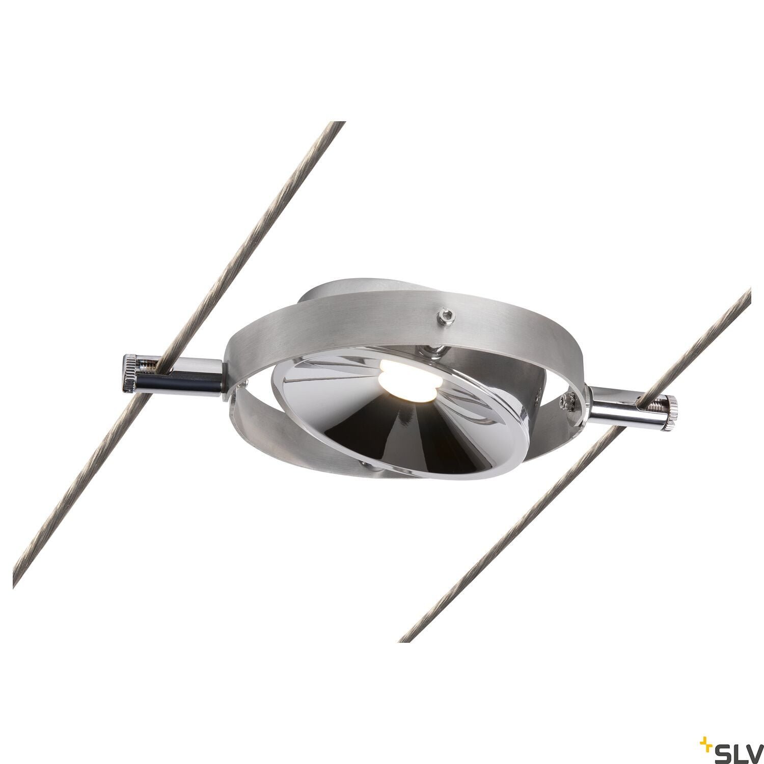 DURNO, Seilleuchte für TENSEO Niedervolt-Seilsystem, 2700K, chrom 3