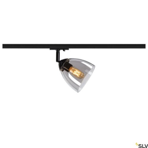 PARA CONE GL, 1 Phasen Spot schwarz / transparent