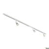 1PHASEN-HOCHVOLT-SET, dreiflammig, LED, weiß, inkl. 2×1 m Hochvoltschiene, 3xPurileuchtkopf, Längsverbinder, 2 Endkappen, 3x Dekoring, 3x LED GU10 Leuchtmittel 5