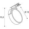 KALU TRACK, Spot, QPAR111, weiß, inkl. 1Phasen-Adapter 4