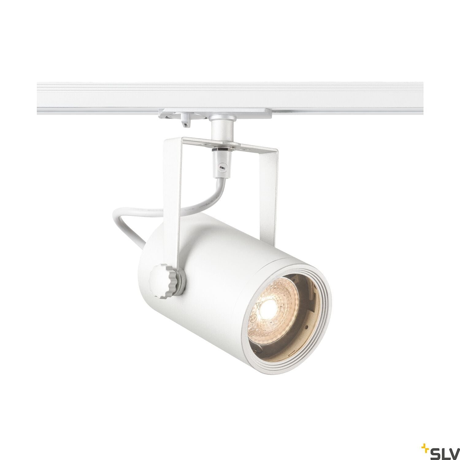 EURO SPOT, Spot, QPAR51, weiß, max. 25W, inkl. 1Phasen-Adapter