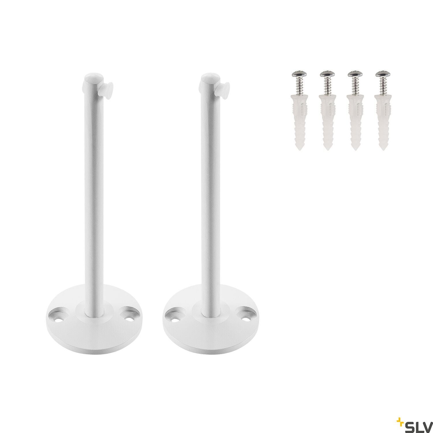 UMLENKER, für TENSEO Niedervolt-Seilsystem, lang, weiß, 2 Stück