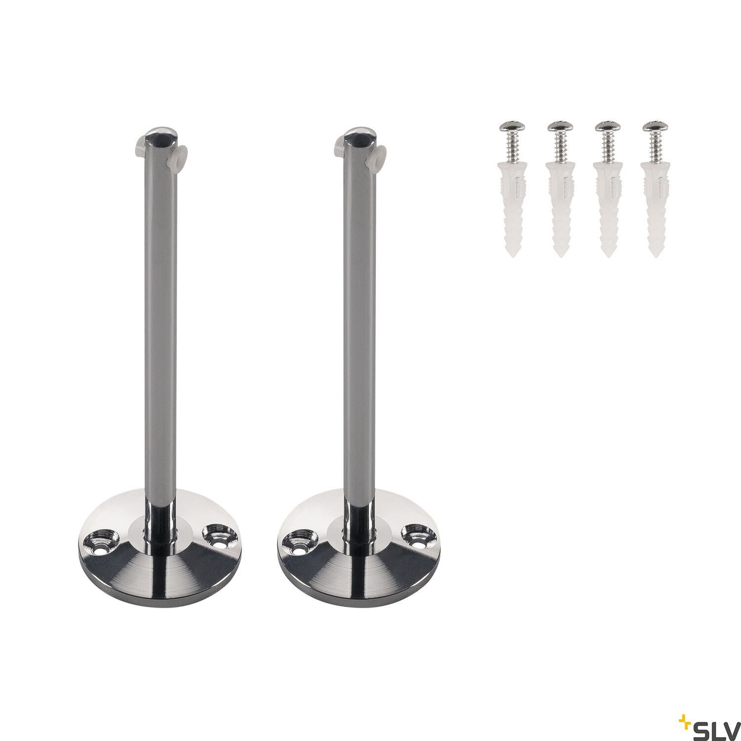 UMLENKER, für Niedervolt-Seilsystem, chrom, 2 Stück, 16cm